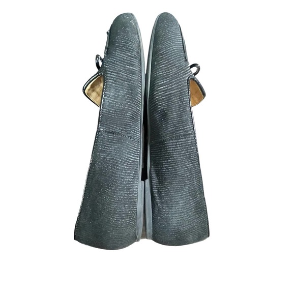 Nurture Gabbey Shoes Womens Size 7.5M Black Leather Comfort Loafer Flats Tassels - Picture 5 of 10